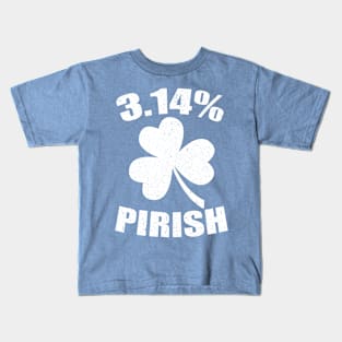 Pi Day St. Patrick's 3.14 Irish Funny Pirish Math Teacher Kids T-Shirt